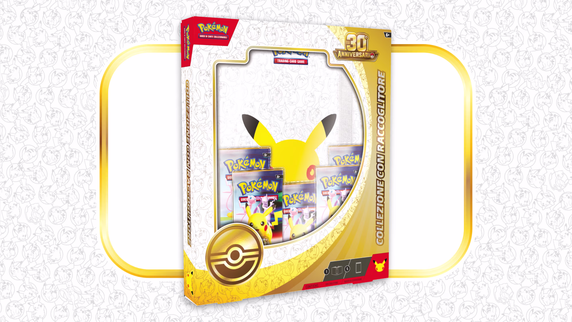 Collezione con raccoglitore dell’espansione 30° Anniversario del GCC Pokémon